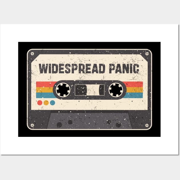 Retro Cassette - WIDESPREAD PANIC Wall Art by Jurou